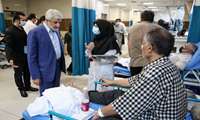 درد و دل بیماران همراه با درخواست های معیشتی رزیدنت ها با رئیس دانشگاه علوم پزشکی ایران