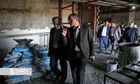 بازدید معاون وزیر بهداشت از بیمارستان درحال ساخت سوانح سوختگی کن