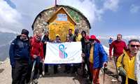 صعود تیم منتخب کوهنوردی دانشگاه علوم پزشکی ایران به قله دارآباد