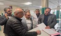 ارزیابی میدانی رئیس دانشگاه علوم پزشکی ایران از عملکرد بیمارستان فیروزآبادی در روزهای آغازین سال ۱۴۰۵