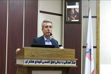 دکتر دانشی ریاست بیمارستان شهدای هفتم تیر