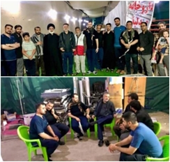 بازدید مسئولان وزارت بهداشت از موکب سلامت شهید همدانی در کربلا