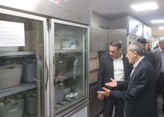 بازدید معاون دادستان تهران و معاون بهداشت دانشگاه علوم پزشکی ایران از بیمارستان فیروزگر