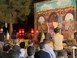 گرامیداشت هفته دفاع مقدس در گلزار شهدای دانشگاه علوم پزشکی ایران