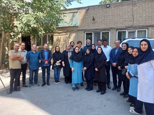 بازدید نمایندگان سازمان ملل از مرکز مشاوره بیماری‌های رفتاری والفجر دانشگاه علوم پزشکی ایران