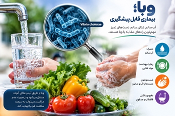 وبا؛ تهدیدی که با آموزش و رعایت بهداشت قابل کنترل است؛ نقش کلیدی مدارس در زنجیره پیشگیری
